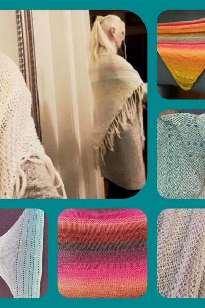 personalisierte strickanleitung my own triangle nach planetencode® für dreieckstuch