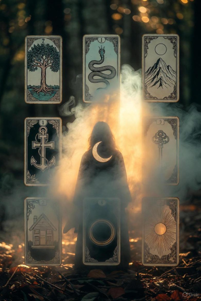 Lenormand Kurz und knapp: Wer war ich in einem früheren Leben? ...und was hat das mit heute zu tun