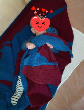 *my own blanket vincent* und *my own friend vinnie* codierte häkelanleitung - set für energetische kleidung nach dem planetencode® oder human design